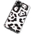 B&W Leopard iPhone 13 Clear Case