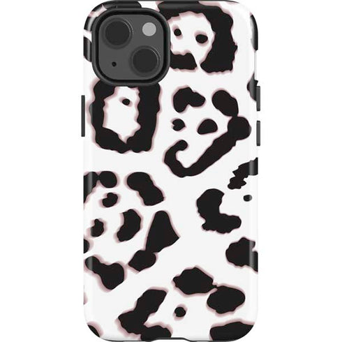 B&W Leopard iPhone 13 Impact Case