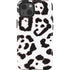B&W Leopard iPhone 13 Impact Case