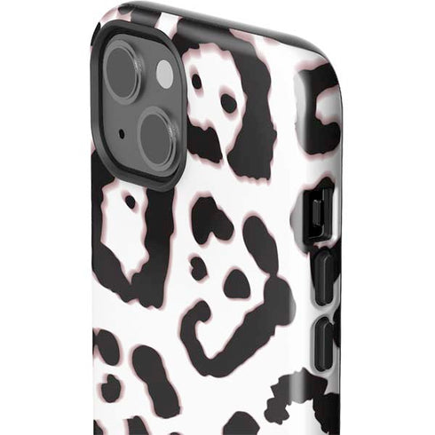B&W Leopard iPhone 13 Impact Case