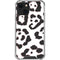 B&W Leopard iPhone 13 Mini Clear Case