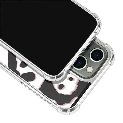 B&W Leopard iPhone 13 Pro Clear Case