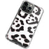 B&W Leopard iPhone 13 Pro Clear Case