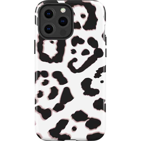 B&W Leopard iPhone 13 Pro Max Impact Case
