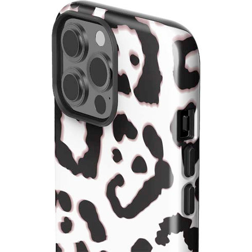 B&W Leopard iPhone 13 Pro Max Impact Case