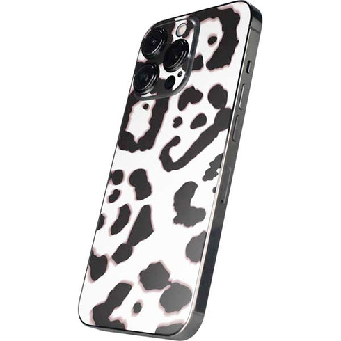 B&W Leopard iPhone 13 Pro Max Skin