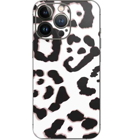 B&W Leopard iPhone 13 Pro Skin