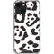 B&W Leopard iPhone 14 Clear Case