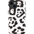 B&W Leopard iPhone 15 Plus Impact Case