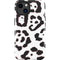 B&W Leopard iPhone 14 Plus Impact Case