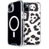 B&W Leopard iPhone 15 Plus MagSafe Case