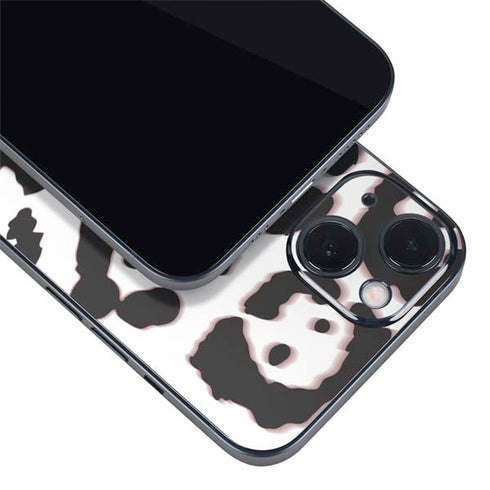 B&W Leopard iPhone 15 Plus Skin