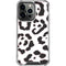 B&W Leopard iPhone 14 Pro Clear Case