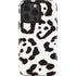 B&W Leopard iPhone 15 Pro Impact Case
