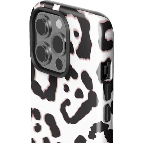 B&W Leopard iPhone 15 Pro Impact Case