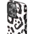 B&W Leopard iPhone 14 Pro Impact Case