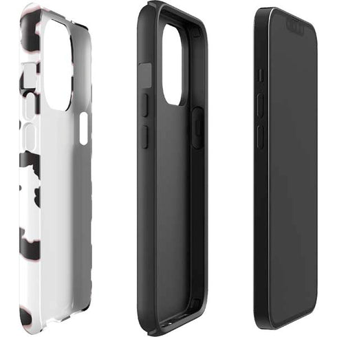 B&W Leopard iPhone 15 Pro Impact Case