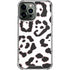 B&W Leopard iPhone 14 Pro Max Clear Case
