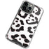 B&W Leopard iPhone 14 Pro Max Clear Case
