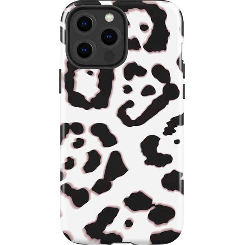 B&W Leopard iPhone 15 Pro Max Impact Case