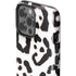 B&W Leopard iPhone 14 Pro Max Impact Case