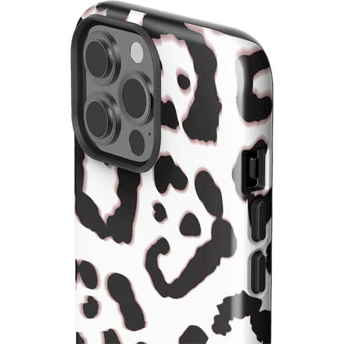 B&W Leopard iPhone 15 Pro Max Impact Case