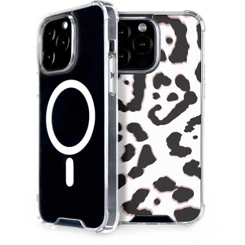 B&W Leopard iPhone 15 Pro Max MagSafe Case