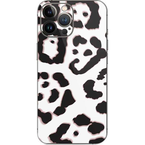 B&W Leopard iPhone 14 Pro Max Skin