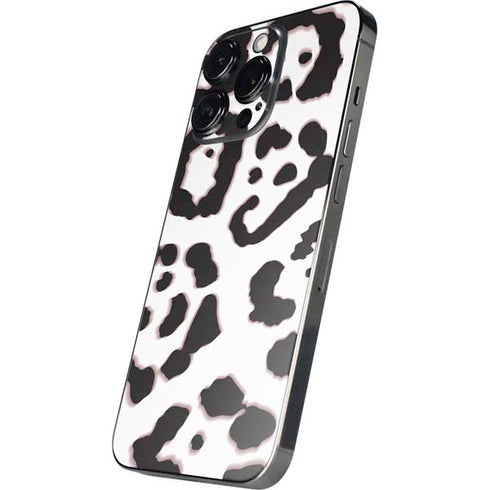 B&W Leopard iPhone 14 Pro Max Skin