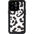 B&W Leopard iPhone 14 Pro Waterproof Case