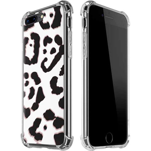B&W Leopard iPhone 7/8 Plus Clear Case