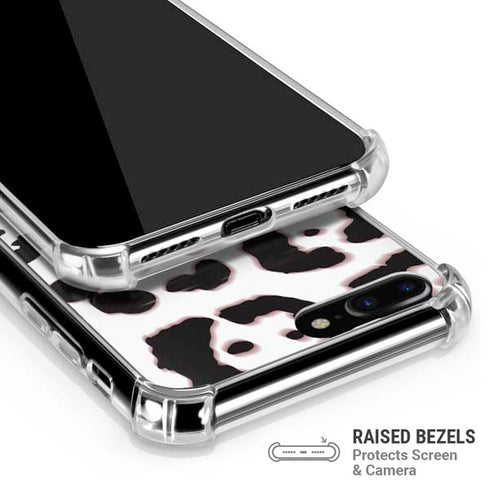 B&W Leopard iPhone 7/8 Plus Clear Case