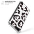 B&W Leopard iPhone 7/8 Plus Clear Case