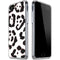 B&W Leopard iPhone SE (2nd & 3rd Gen) Clear Case