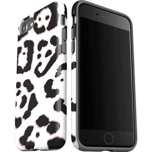 B&W Leopard iPhone SE (2nd & 3rd Gen) Pro Case