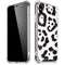 B&W Leopard iPhone XS Max Clear Case