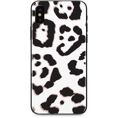 B&W Leopard iPhone XS Skin