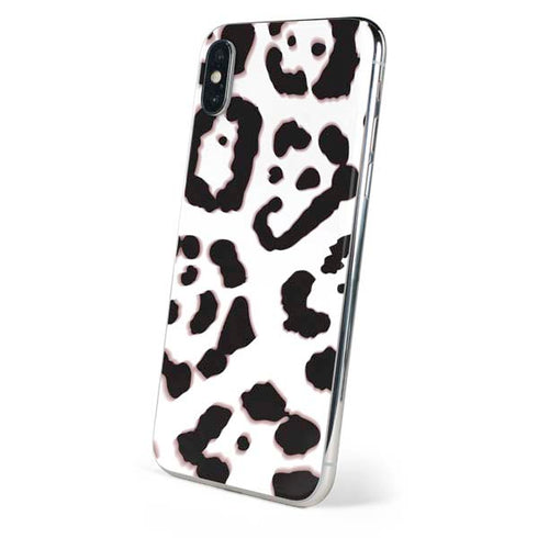 B&W Leopard iPhone XS Skin
