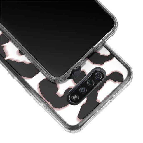 B&W Leopard LG K51/Q51 Clear Case