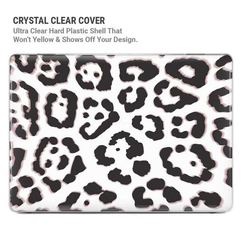 B&W Leopard MacBook Air 13in M1 (2021) Case plus Skin
