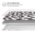 B&W Leopard MacBook Pro 13in (2020) Case plus Skin