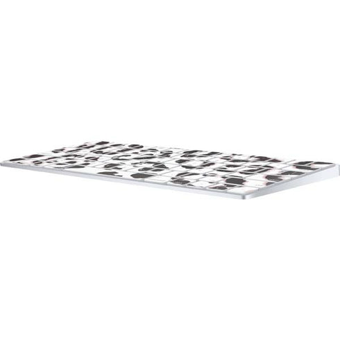 B&W Leopard Magic Keyboard Skin