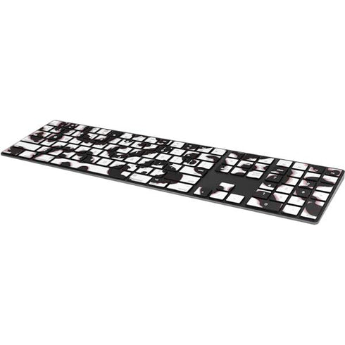 B&W Leopard Magic Keyboard with Numeric Keypad Skin