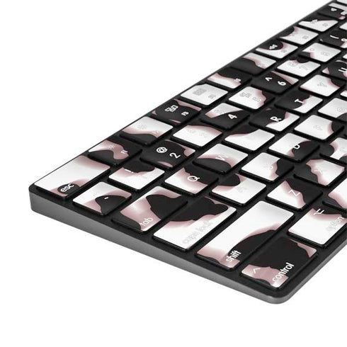 B&W Leopard Magic Keyboard with Numeric Keypad Skin