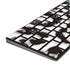 B&W Leopard Magic Keyboard with Numeric Keypad Skin