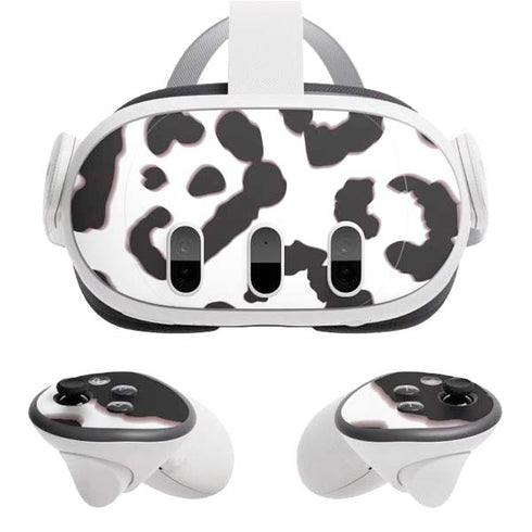 B&W Leopard Meta Quest 3 Skin