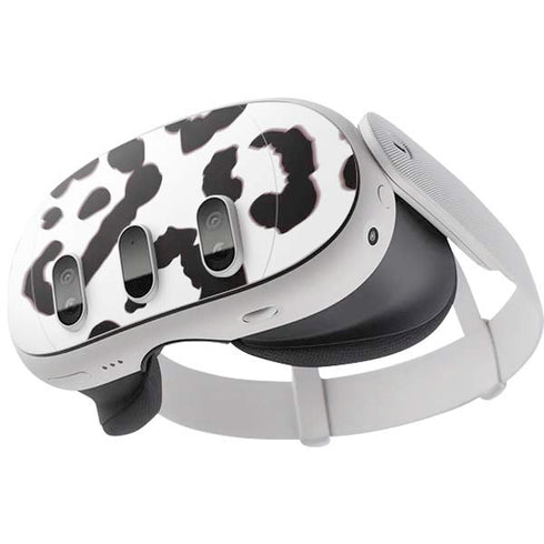 B&W Leopard Meta Quest 3 Skin