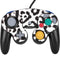 B&W Leopard Nintendo GameCube Controller Skin
