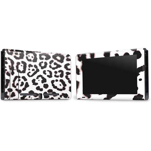 B&W Leopard Nintendo Switch Bundle Skin