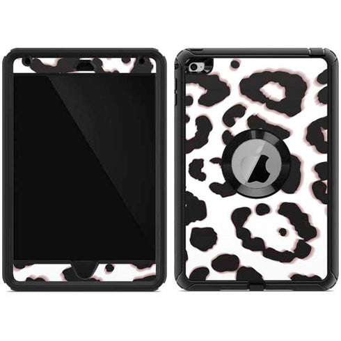 B&W Leopard Otterbox Defender iPad Skin